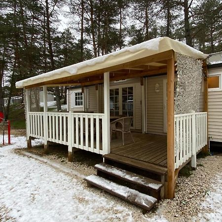 Mobilhome Comfort A La Montagne Saint-Auban  Kültér fotó