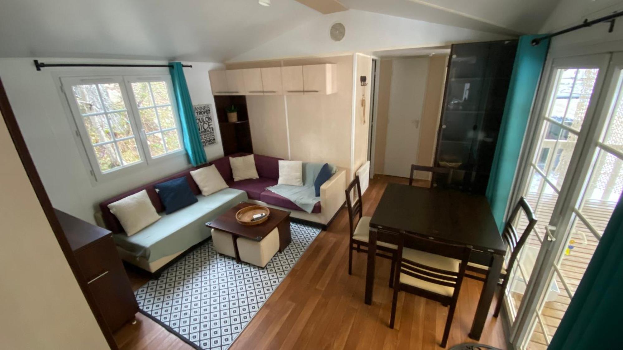 Mobilhome Comfort A La Montagne Saint-Auban  Kültér fotó